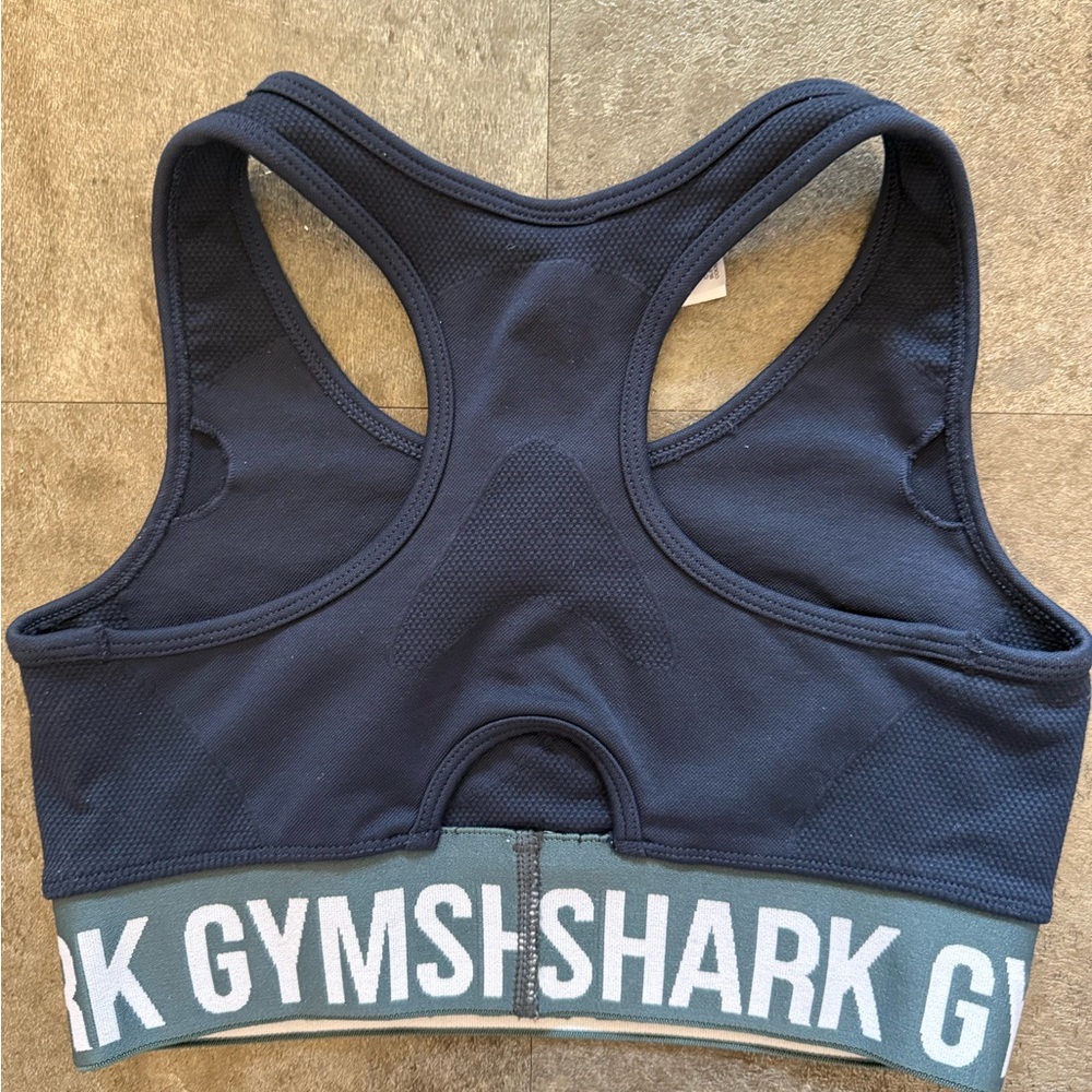 Gymshark Women's Navy Sports Bra - Picture 4 of 6